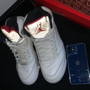 Air Jordan Retro 5 “White Cement”
